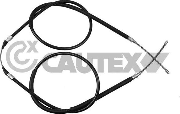 Cautex 467245 - Cable, parking brake car-mod.net