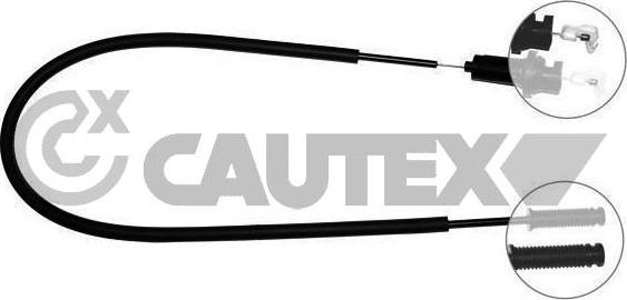 Cautex 485047 - Accelerator Cable car-mod.net