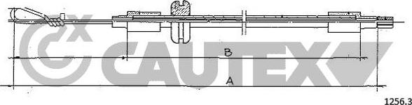 Cautex 013208 - Bonnet Cable car-mod.net