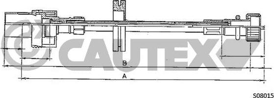 Cautex 085210 - Tacho Shaft car-mod.net