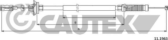 Cautex 038304 - Accelerator Cable car-mod.net