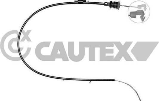 Cautex 025186 - Accelerator Cable car-mod.net