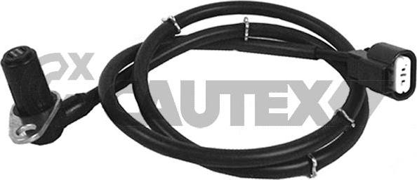 Cautex 755312 - ABS sensor, wheel speed car-mod.net
