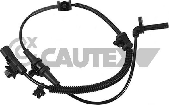 Cautex 755317 - ABS sensor, wheel speed car-mod.net
