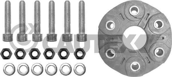 Cautex 751247 - Flexible disc, propshaft joint car-mod.net