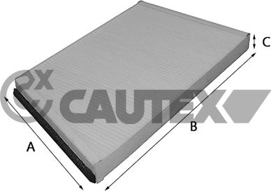 Cautex 758096 - Filter, interior air car-mod.net