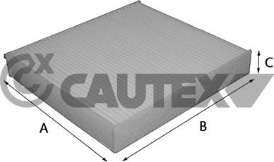 Cautex 758088 - Filter, interior air car-mod.net