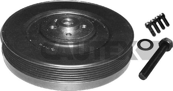 Cautex 752326 - Belt Pulley, crankshaft car-mod.net