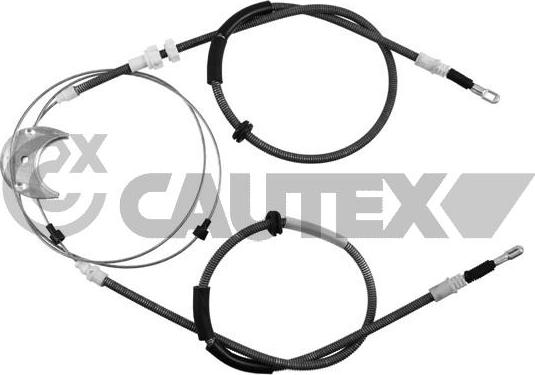Cautex 761378 - Cable, parking brake car-mod.net