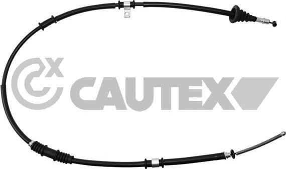 Cautex 761790 - Cable, parking brake car-mod.net