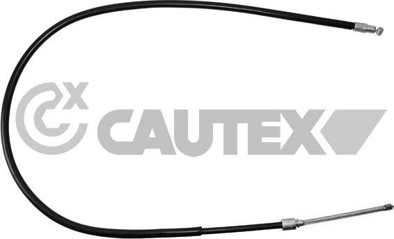 Cautex 761791 - Cable, parking brake car-mod.net