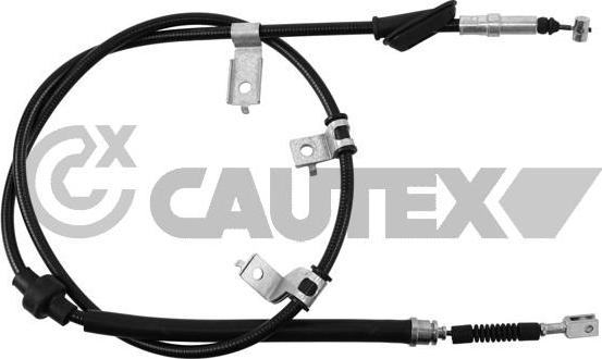 Cautex 761716 - Cable, parking brake car-mod.net
