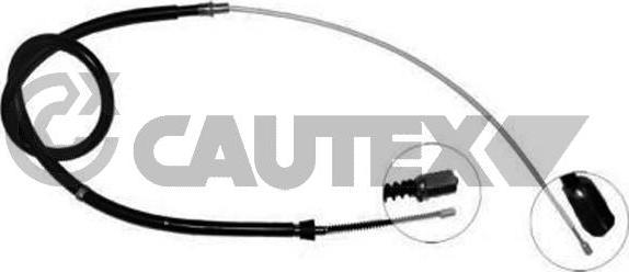 Cautex 763116 - Accelerator Cable car-mod.net