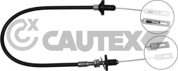 Cautex 762928 - Clutch Cable car-mod.net