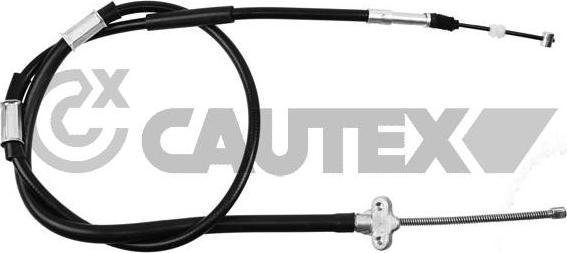 Cautex 708007 - Cable, parking brake car-mod.net