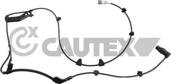Cautex 771192 - ABS sensor, wheel speed car-mod.net