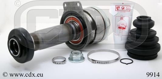 CDX 9914 - CV Joint Kit, drive shaft car-mod.net