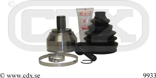 CDX 9933 - CV Joint Kit, drive shaft car-mod.net