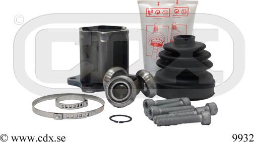 CDX 9932 - CV Joint Kit, drive shaft car-mod.net