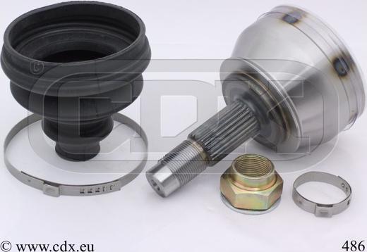 CDX 486 - CV Joint Kit, drive shaft car-mod.net