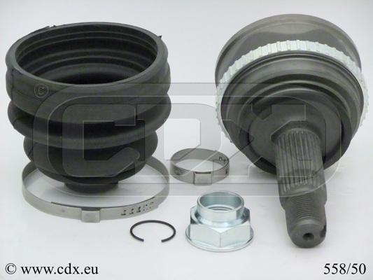 CDX 558/50 - CV Joint Kit, drive shaft car-mod.net