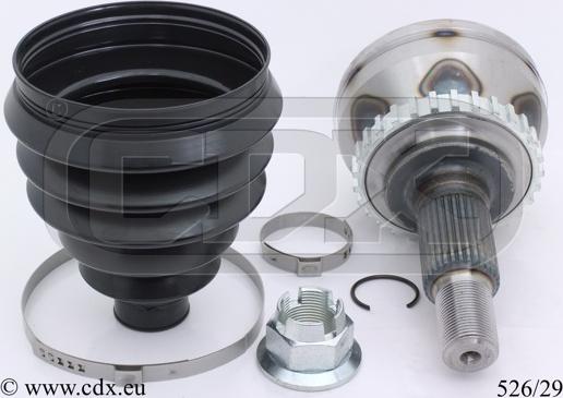 CDX 526/29 - CV Joint Kit, drive shaft car-mod.net
