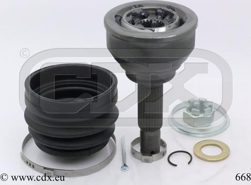 CDX 668 - CV Joint Kit, drive shaft car-mod.net