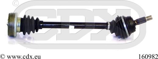 CDX 160982 - Drive Shaft car-mod.net