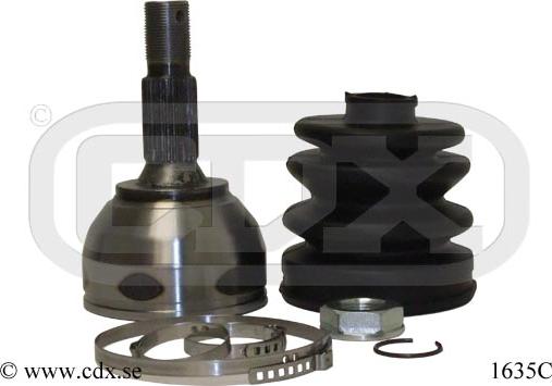 CDX 1635C - CV Joint Kit, drive shaft car-mod.net