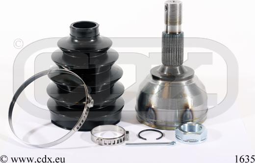 CDX 1635 - CV Joint Kit, drive shaft car-mod.net