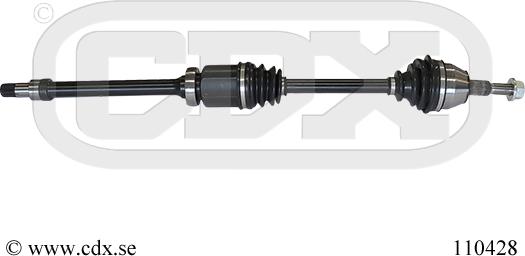 CDX 110428 - Drive Shaft car-mod.net