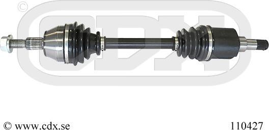 CDX 110427 - Drive Shaft car-mod.net