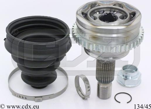 CDX 134/45 - CV Joint Kit, drive shaft car-mod.net