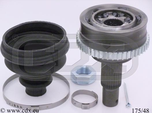 CDX 175/48 - CV Joint Kit, drive shaft car-mod.net