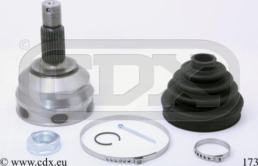 CDX 173 - CV Joint Kit, drive shaft car-mod.net