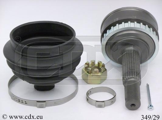 CDX 349/29 - CV Joint Kit, drive shaft car-mod.net