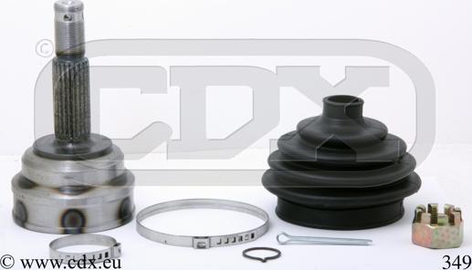 CDX 349 - CV Joint Kit, drive shaft car-mod.net