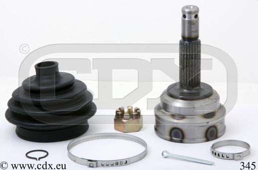 CDX 345 - CV Joint Kit, drive shaft car-mod.net