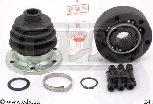 CDX 241 - CV Joint Kit, drive shaft car-mod.net