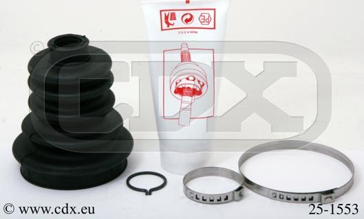 CDX 25-1553 - Bellow, drive shaft car-mod.net