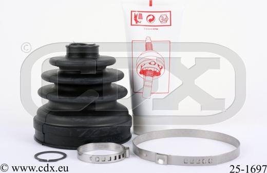 CDX 25-1697 - Bellow, drive shaft car-mod.net