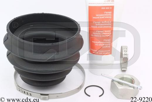 CDX 22-9220 - Bellow, drive shaft car-mod.net
