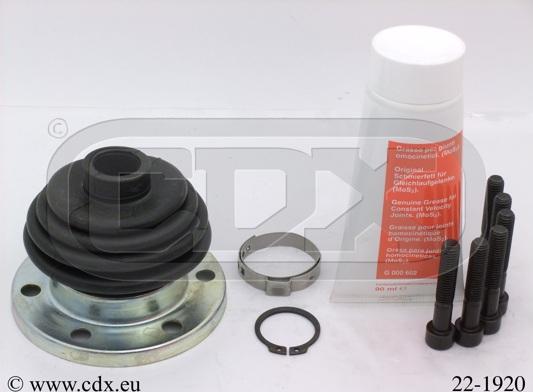 CDX 22-1920 - Bellow, drive shaft car-mod.net