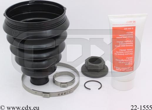 CDX 22-1555 - Bellow, drive shaft car-mod.net