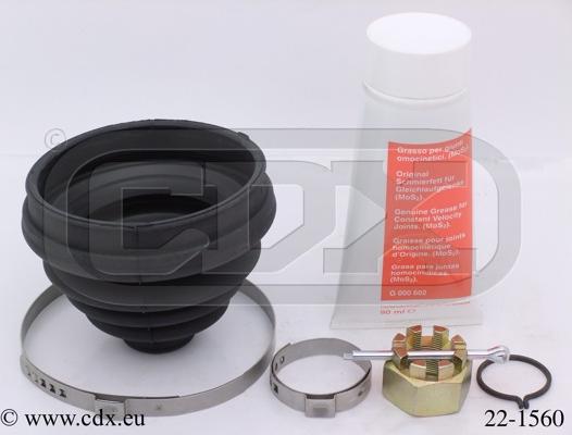 CDX 22-1560 - Bellow, drive shaft car-mod.net