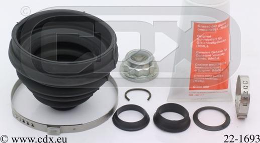 CDX 22-1693 - Bellow, drive shaft car-mod.net
