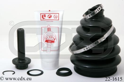 CDX 22-1615 - Bellow, drive shaft car-mod.net