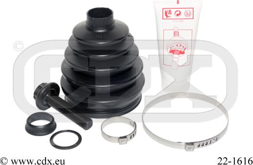 CDX 22-1616 - Bellow, drive shaft car-mod.net