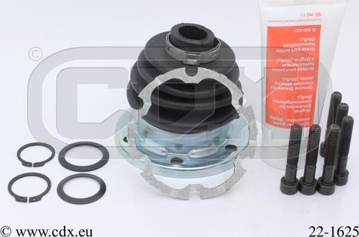 CDX 22-1625 - Bellow, drive shaft car-mod.net