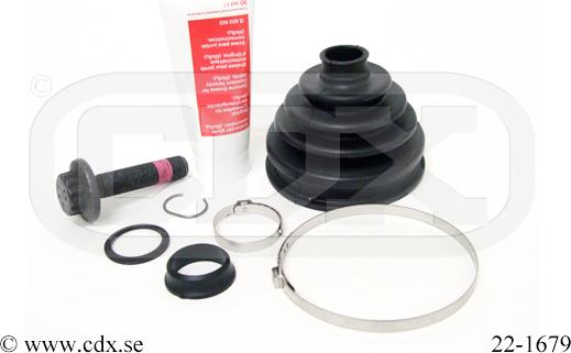 CDX 22-1679 - Bellow, drive shaft car-mod.net